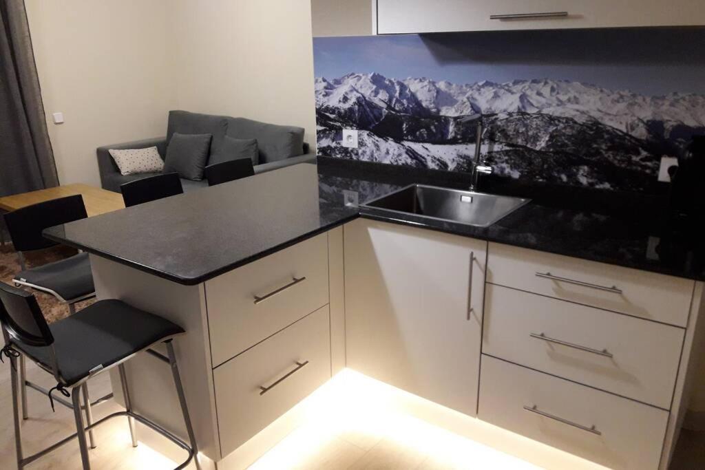 Nuevo Y Acogedor Apto En Vielha-Betren. Con Garaje Appartement Buitenkant foto
